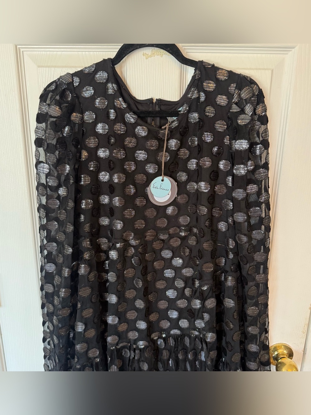 Eva Franco Mila dress in disco dot • Sz 12 - Picture 3 of 6